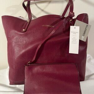 Liz Claiborne reversible tote